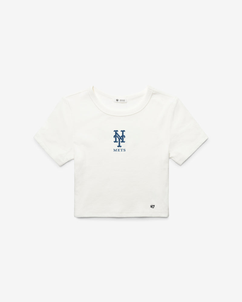 NEW YORK METS '47 BABY RIB TEE WOMEN