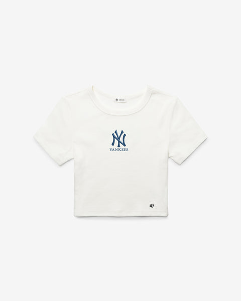 NEW YORK YANKEES '47 BABY RIB TEE WOMEN
