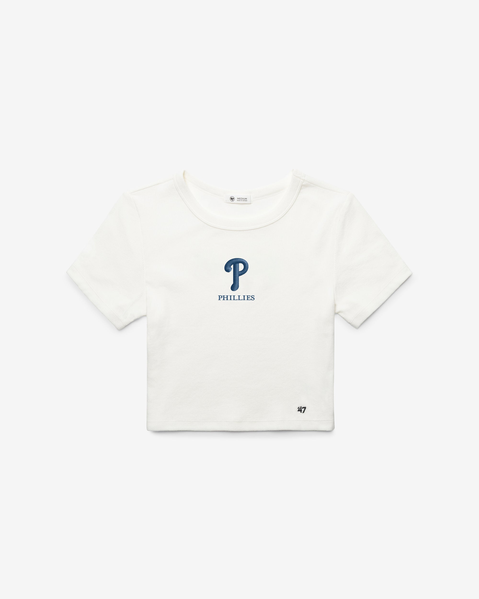 PHILADELPHIA PHILLIES '47 BABY RIB TEE WOMEN