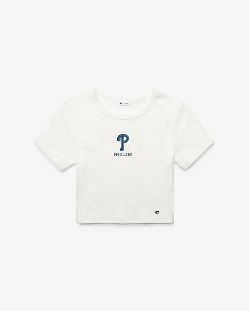PHILADELPHIA PHILLIES '47 BABY RIB TEE WOMEN
