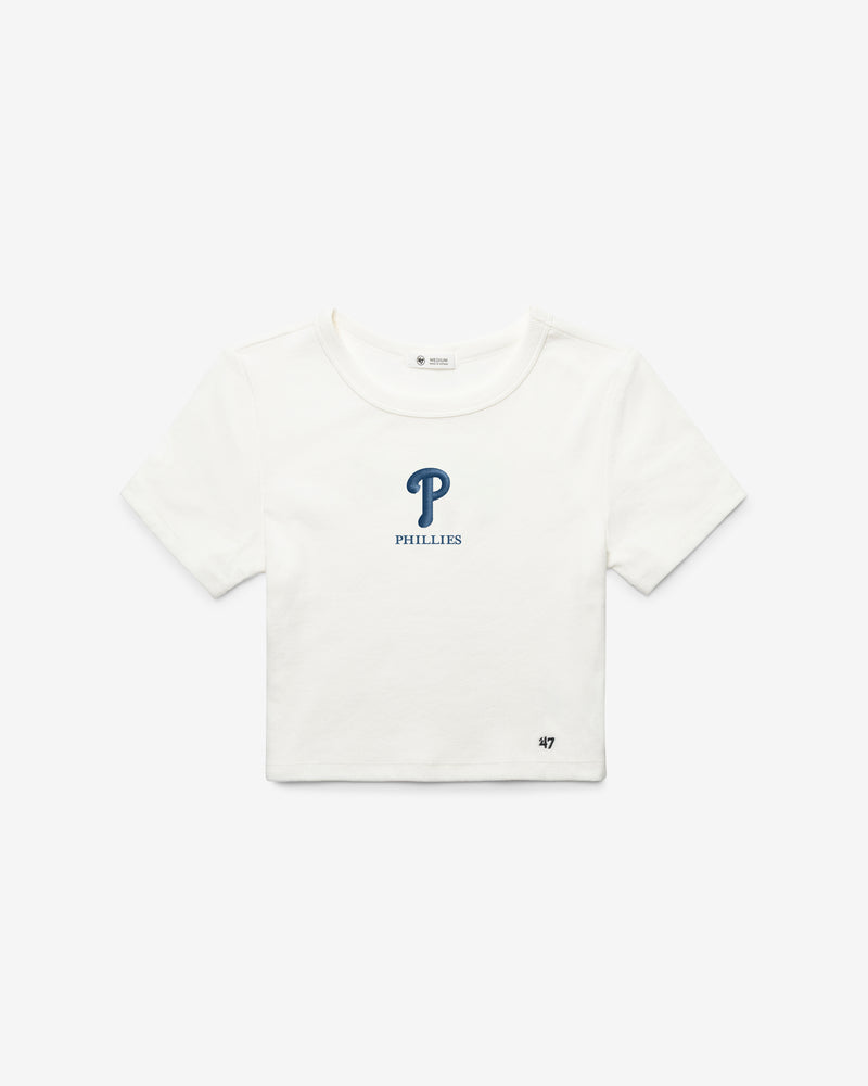 PHILADELPHIA PHILLIES '47 BABY RIB TEE WOMEN