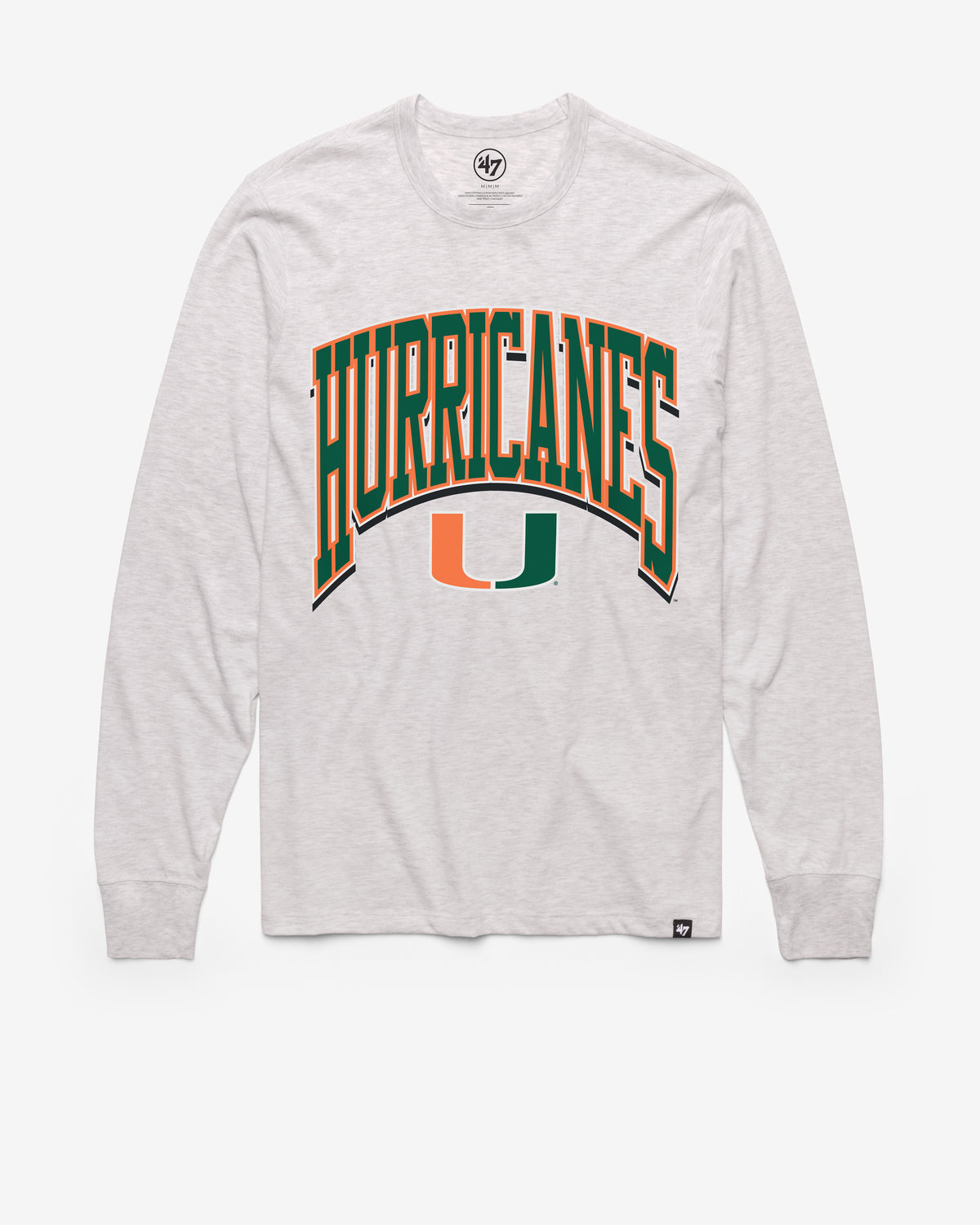 MIAMI HURRICANES WALK TALL '47 FRANKLIN LONG SLEEVE TEE