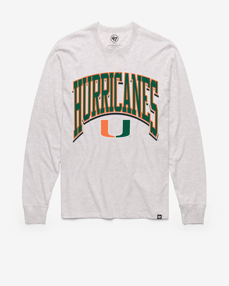 MIAMI HURRICANES WALK TALL '47 FRANKLIN LONG SLEEVE TEE