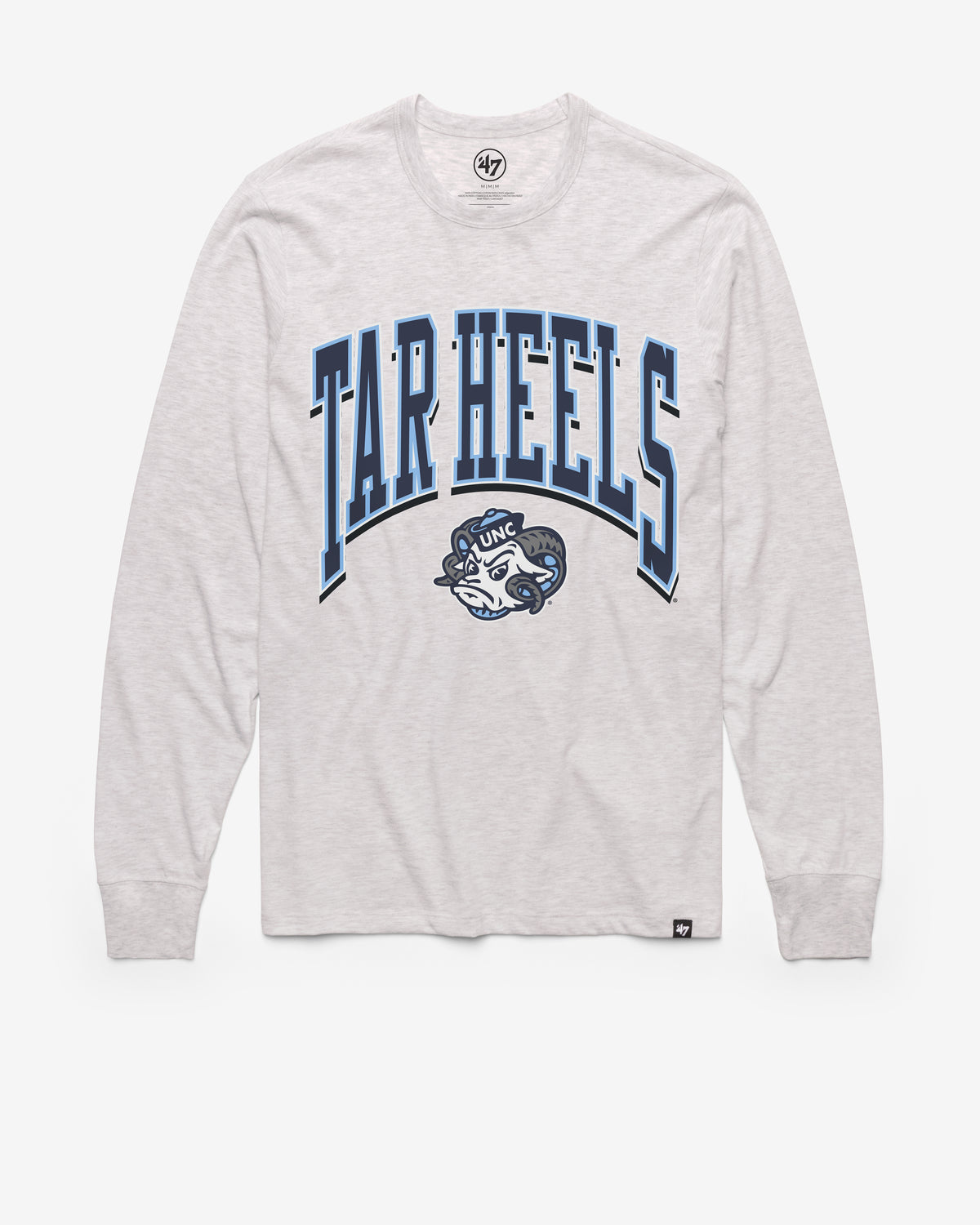 NORTH CAROLINA TAR HEELS UNC WALK TALL '47 FRANKLIN LONG SLEEVE TEE