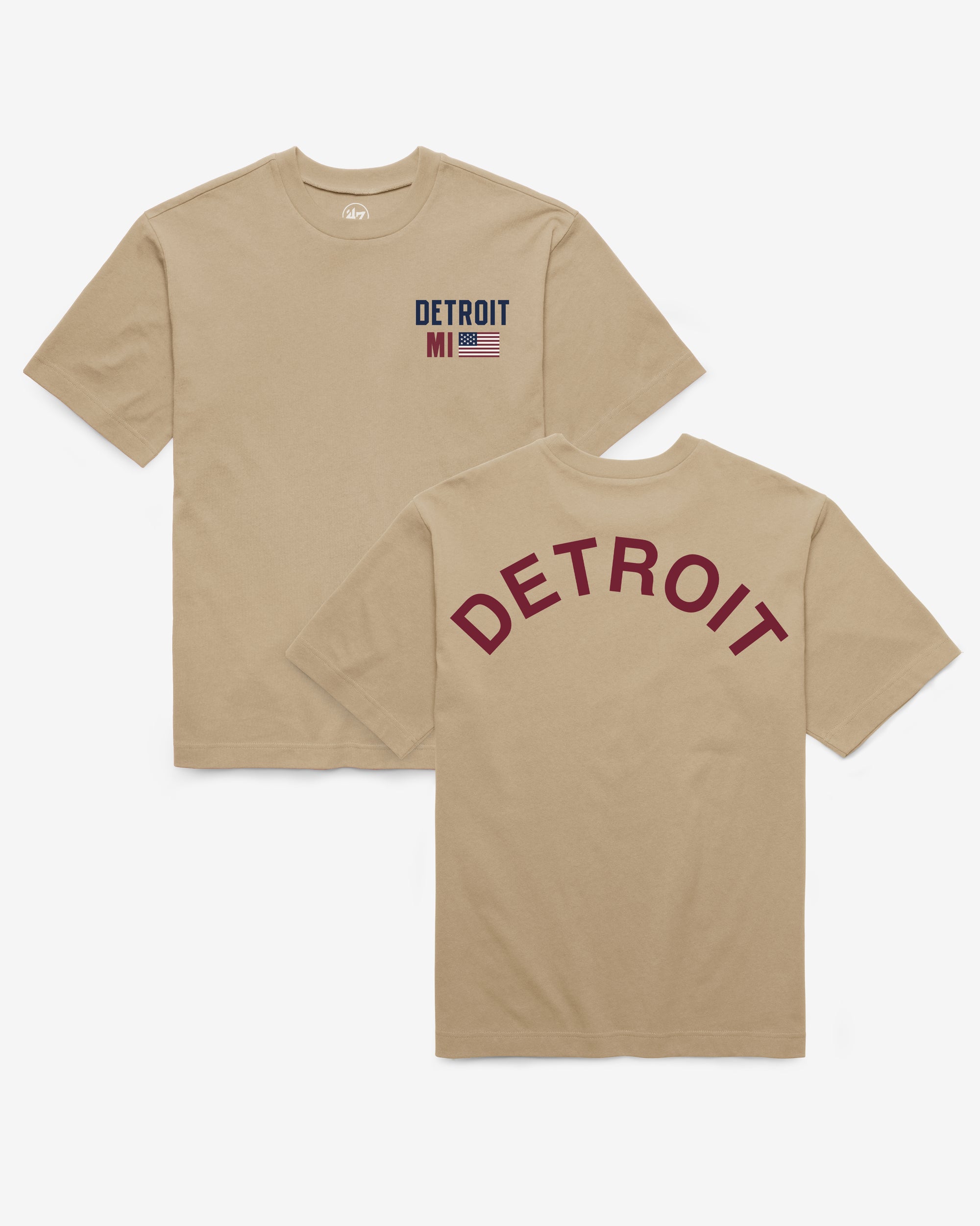 DETROIT CITY ARCH BACKER '47 FOUNDATION TEE