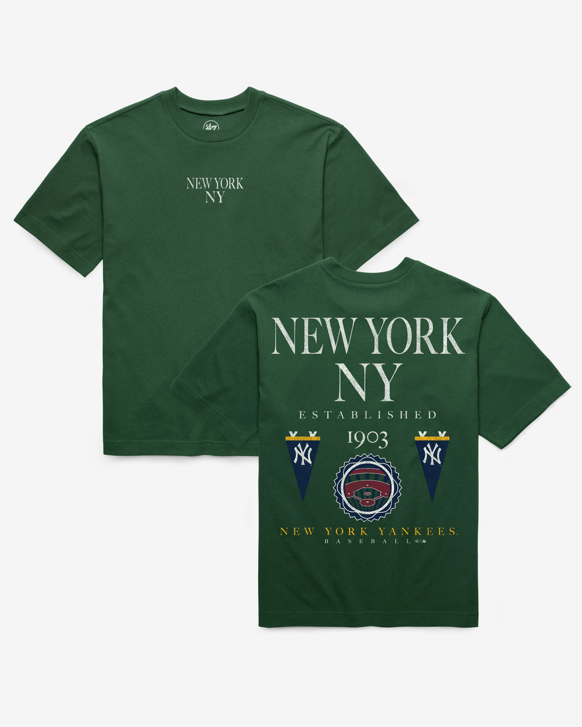 NEW YORK YANKEES CITY POINT '47 FOUNDATION TEE