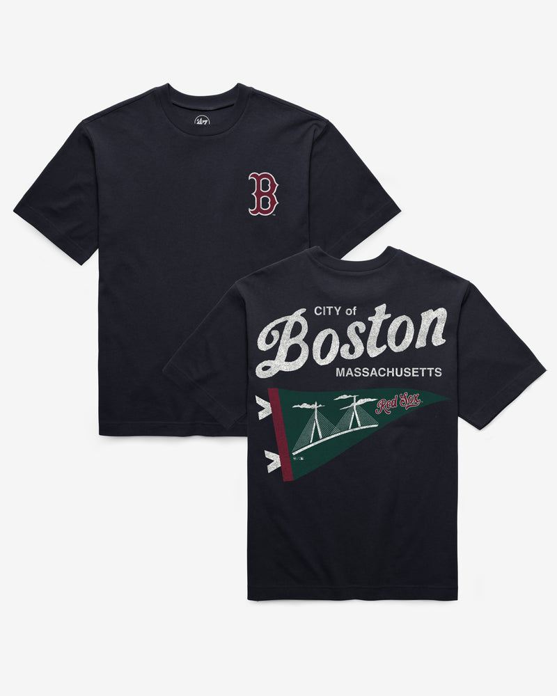 BOSTON RED SOX CIRCLE CITY BACKER '47 FOUNDATION TEE
