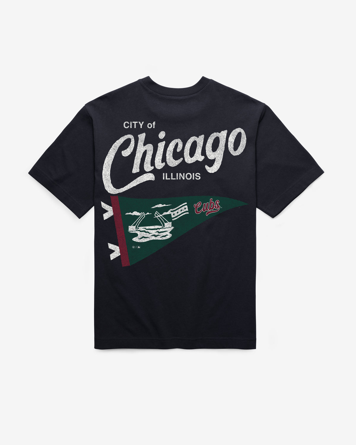 CHICAGO CUBS CIRCLE CITY BACKER '47 FOUNDATION TEE