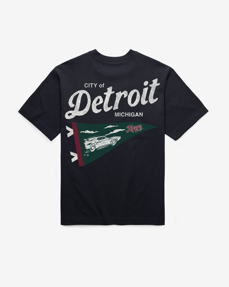 DETROIT TIGERS CIRCLE CITY BACKER '47 FOUNDATION TEE