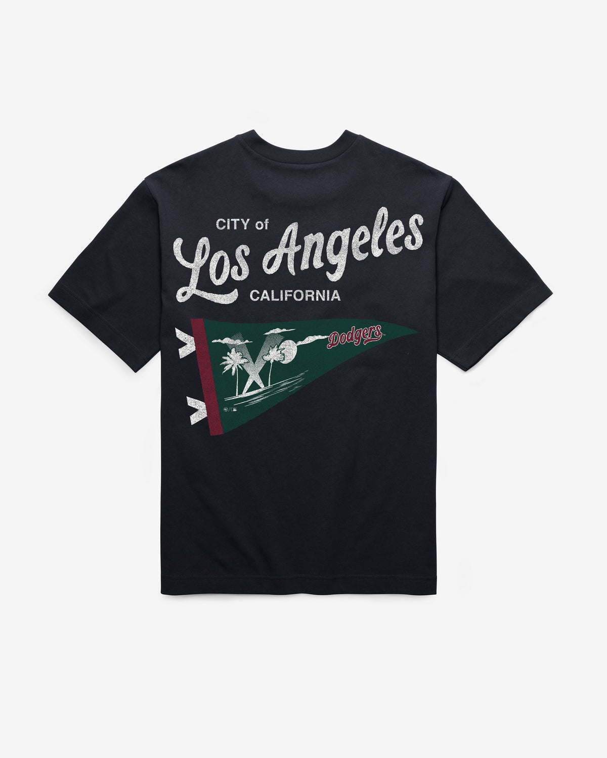 LOS ANGELES DODGERS CIRCLE CITY BACKER '47 FOUNDATION TEE