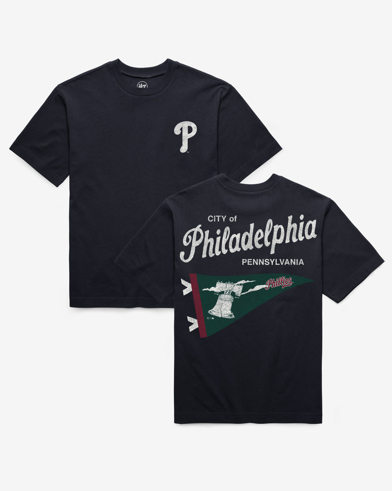PHILADELPHIA PHILLIES CIRCLE CITY BACKER '47 FOUNDATION TEE