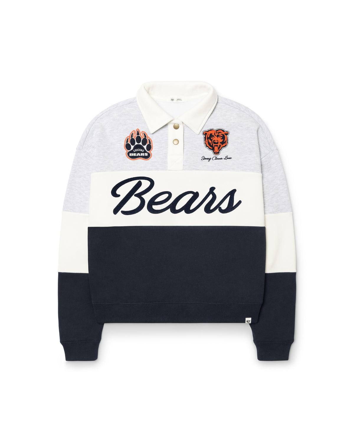 CHICAGO BEARS STONEY CLOVER LANE X '47 RUGBY SWEATSHIRT