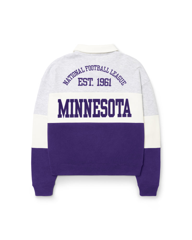 MINNESOTA VIKINGS STONEY CLOVER LANE X '47 RUGBY SWEATSHIRT