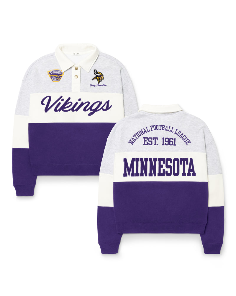 MINNESOTA VIKINGS STONEY CLOVER LANE X '47 RUGBY SWEATSHIRT