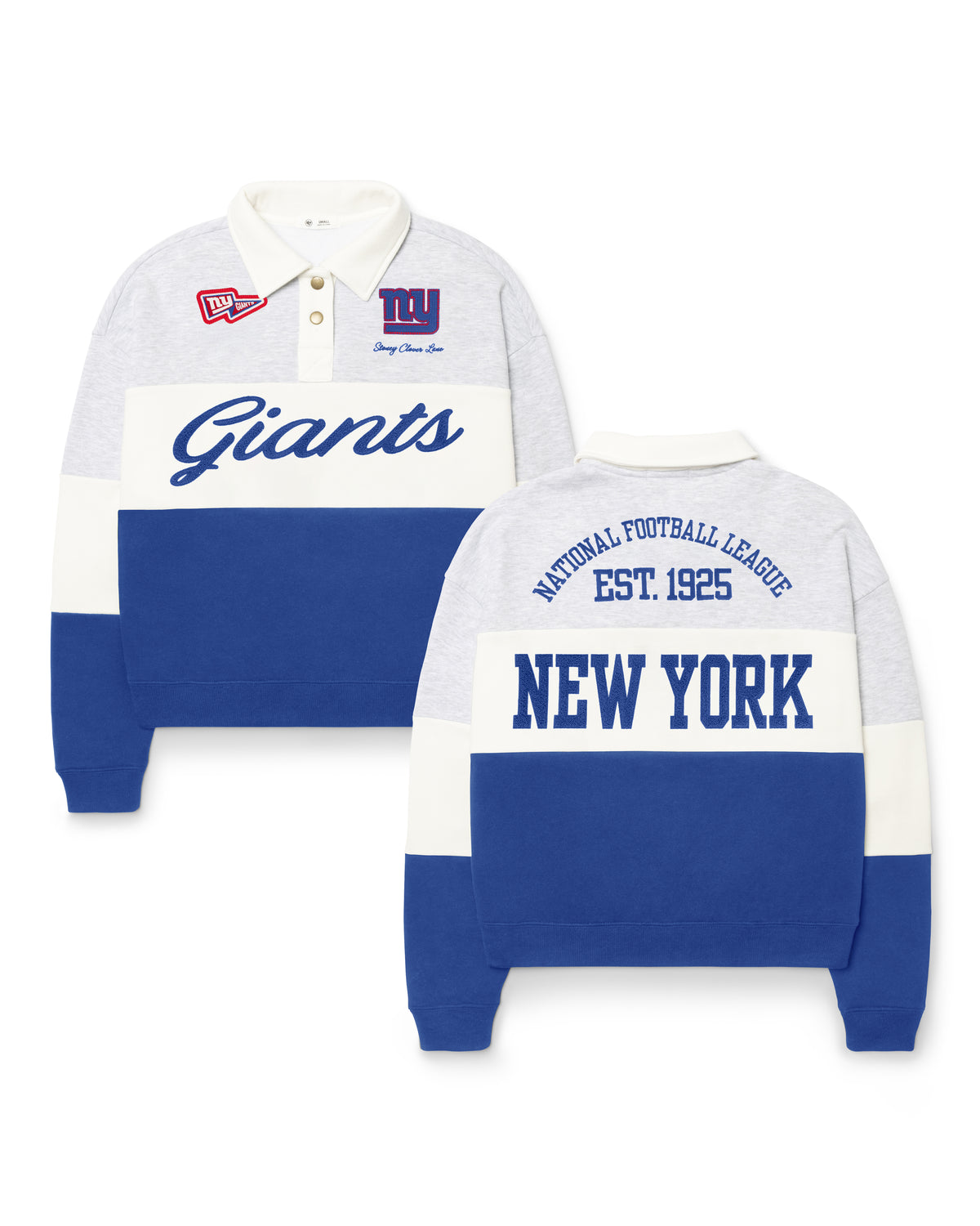 NEW YORK GIANTS STONEY CLOVER LANE X '47 RUGBY SWEATSHIRT