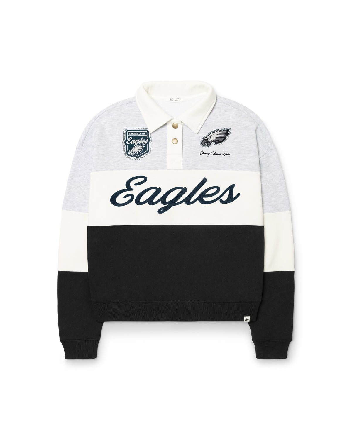 PHILADELPHIA EAGLES STONEY CLOVER LANE X '47 RUGBY SWEATSHIRT