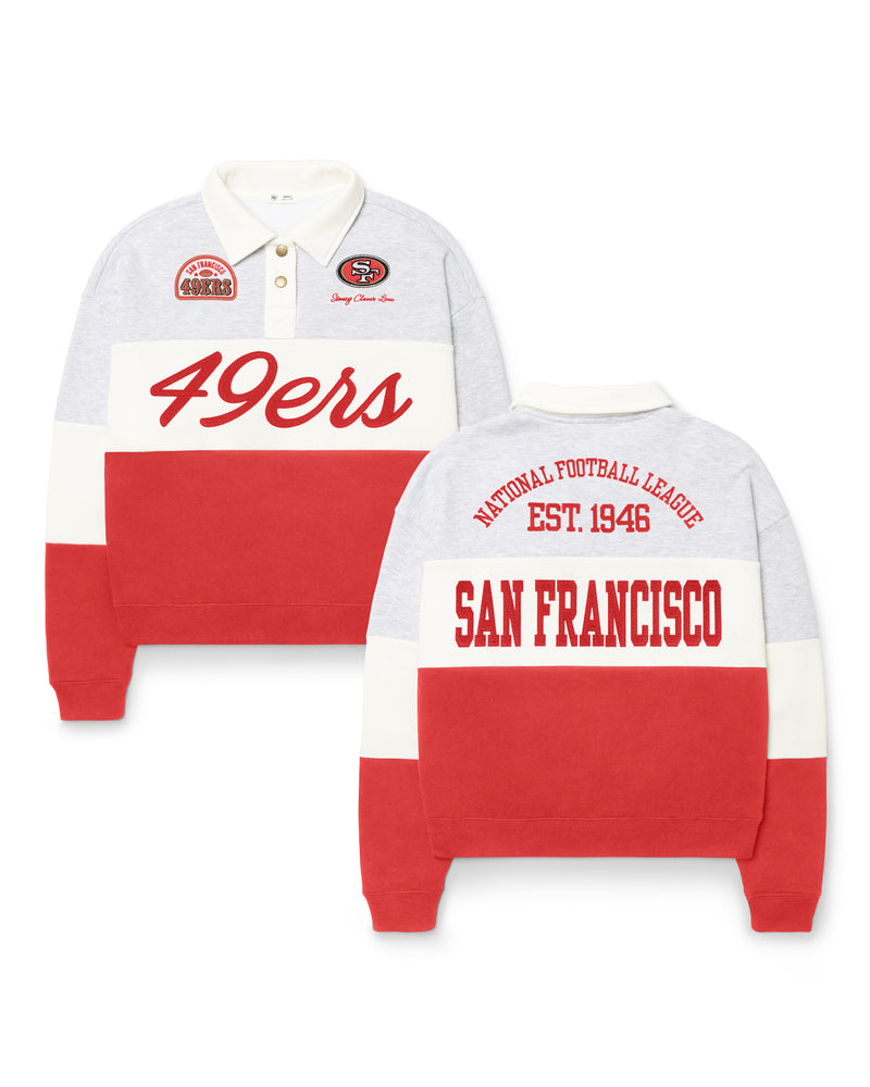 SAN FRANCISCO 49ERS STONEY CLOVER LANE X '47 RUGBY SWEATSHIRT