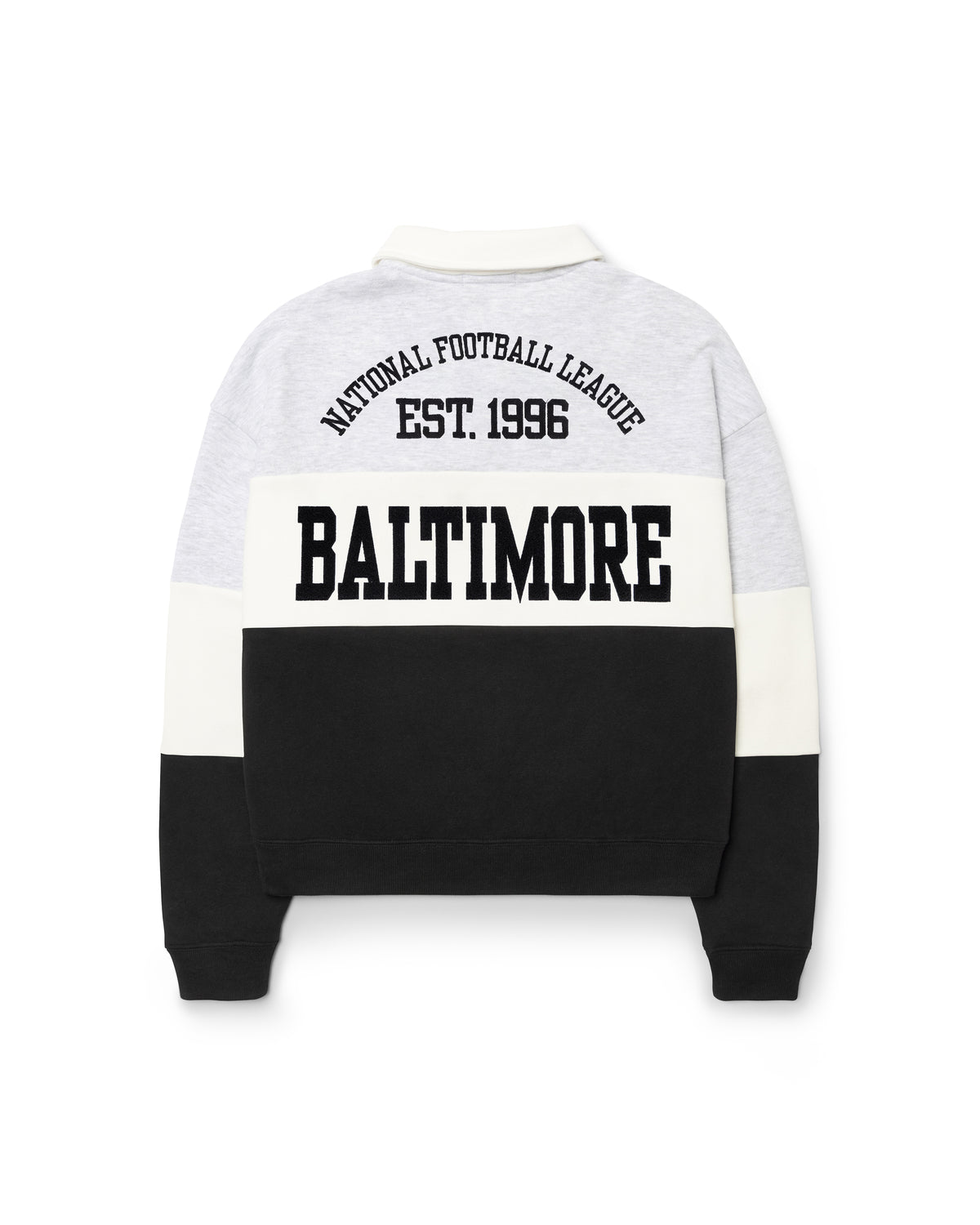 BALTIMORE RAVENS STONEY CLOVER LANE X '47 RUGBY SWEATSHIRT