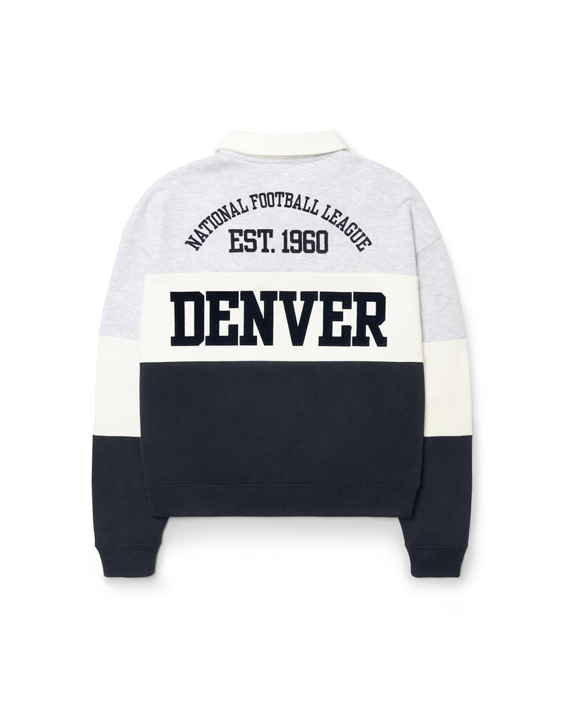 DENVER BRONCOS STONEY CLOVER LANE X '47 RUGBY SWEATSHIRT
