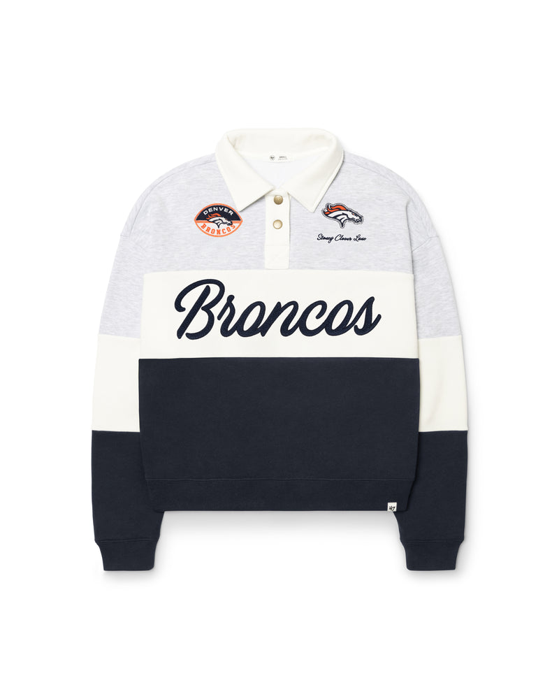 DENVER BRONCOS STONEY CLOVER LANE X '47 RUGBY SWEATSHIRT