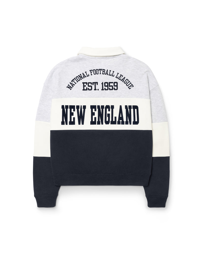 NEW ENGLAND PATRIOTS STONEY CLOVER LANE X '47 RUGBY SWEATSHIRT