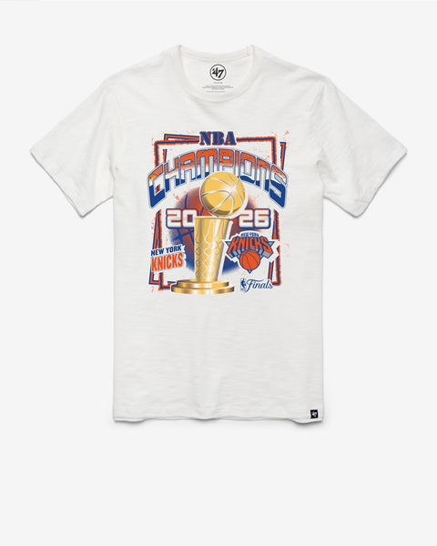 NEW YORK KNICKS 2026 NBA CHAMPIONS GRIT '47 SCRUM TEE