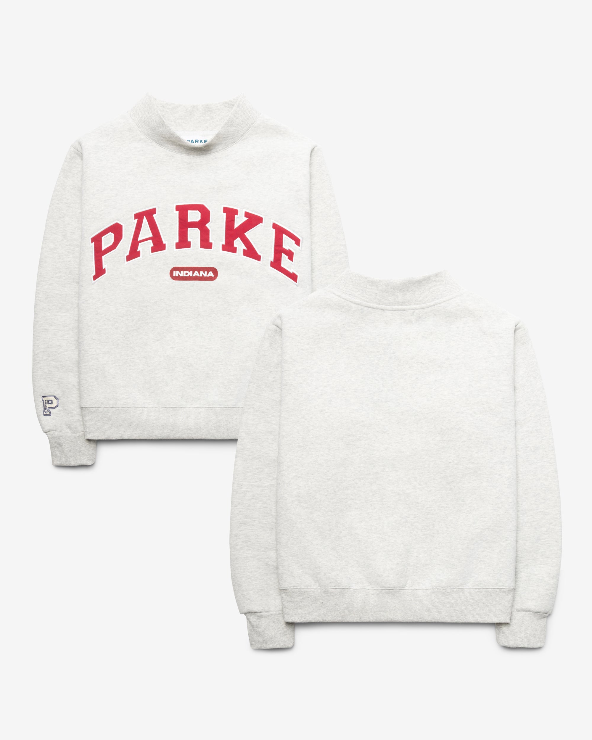 INDIANA HOOSIERS PARKE X '47 WOMEN'S VARSITY MOCKNECK