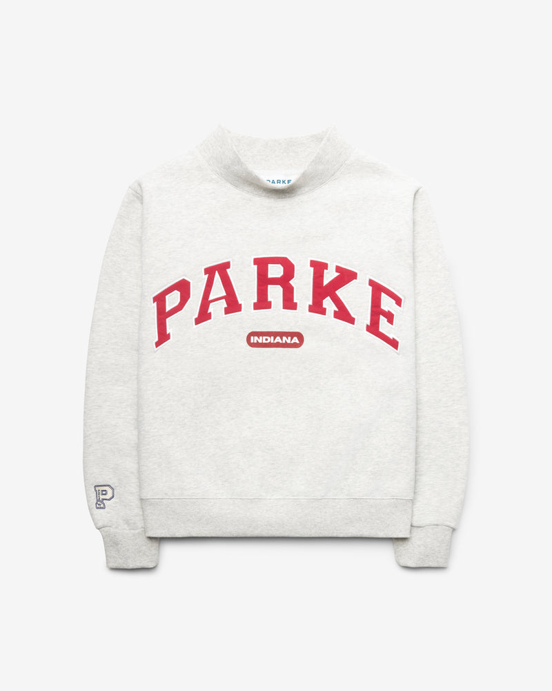 INDIANA HOOSIERS PARKE X '47 WOMEN'S VARSITY MOCKNECK