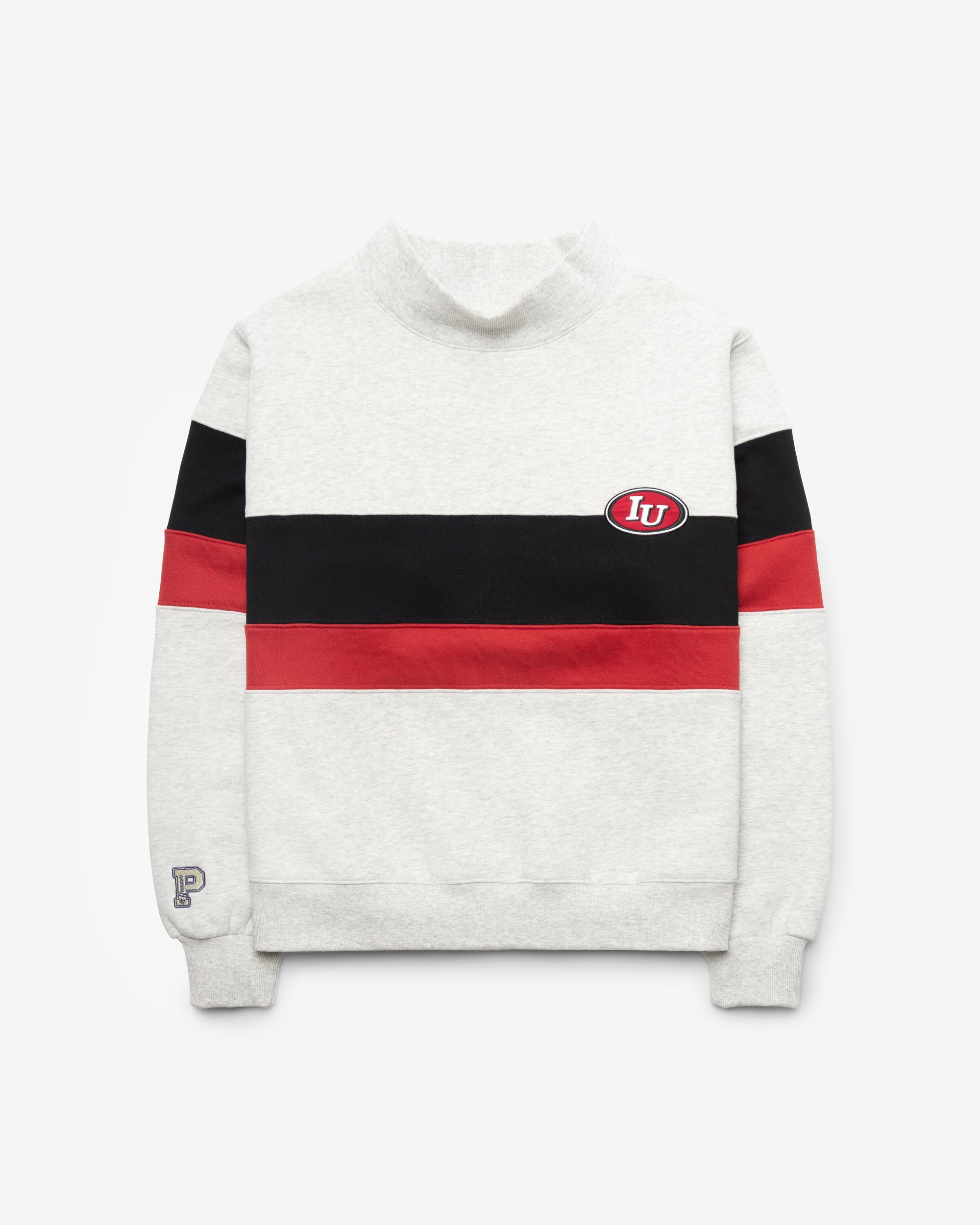 INDIANA HOOSIERS VINTAGE PARKE X '47 WOMEN'S MOCKNECK