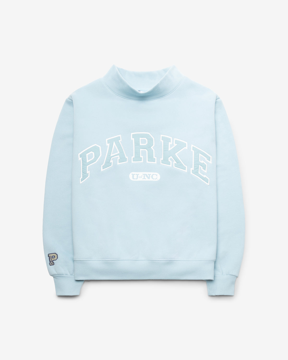 NORTH CAROLINA TAR HEELS UNC PARKE X '47 WOMEN'S MOCKNECK
