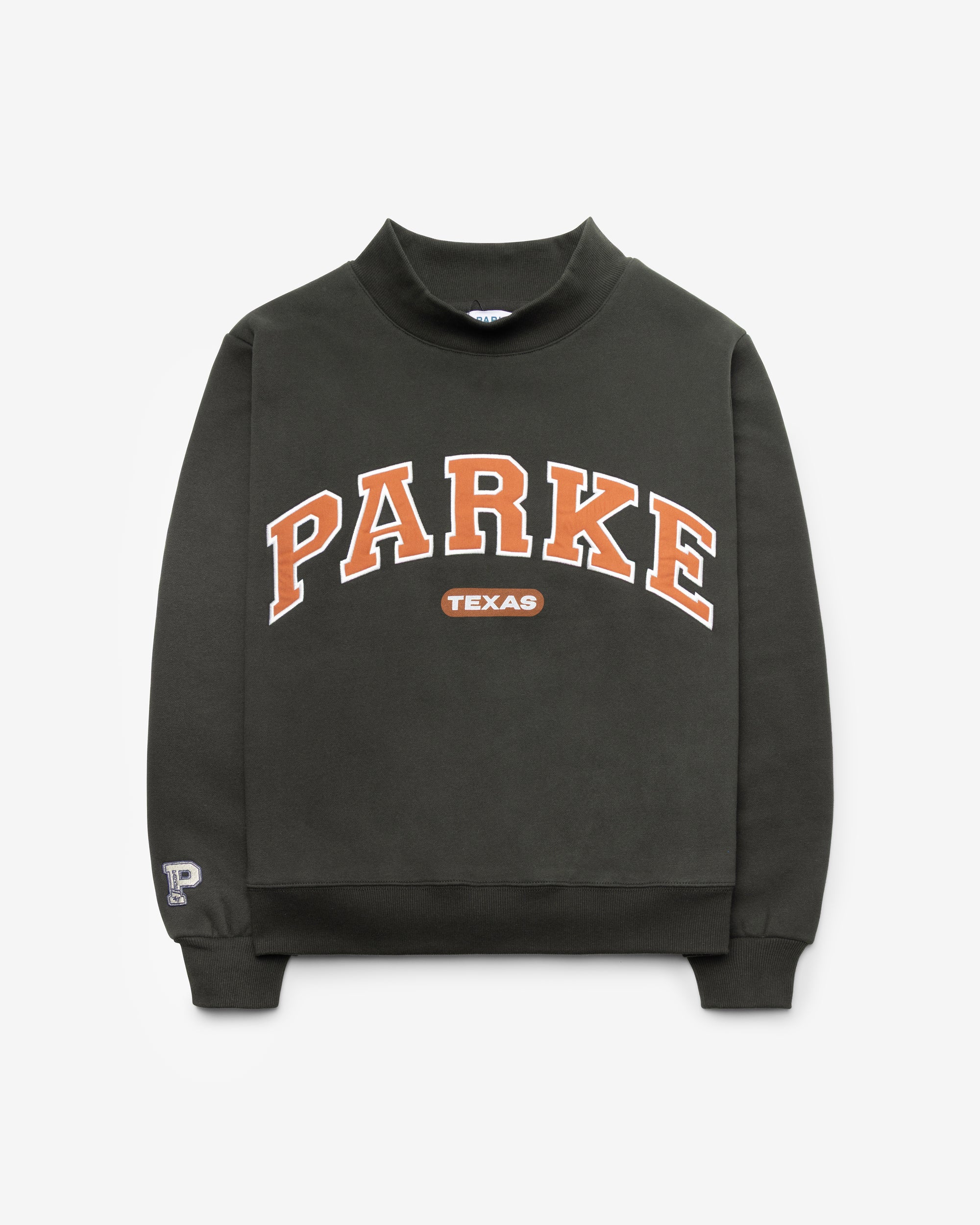 TEXAS LONGHORNS PARKE X '47 WOMEN'S VARSITY MOCKNECK