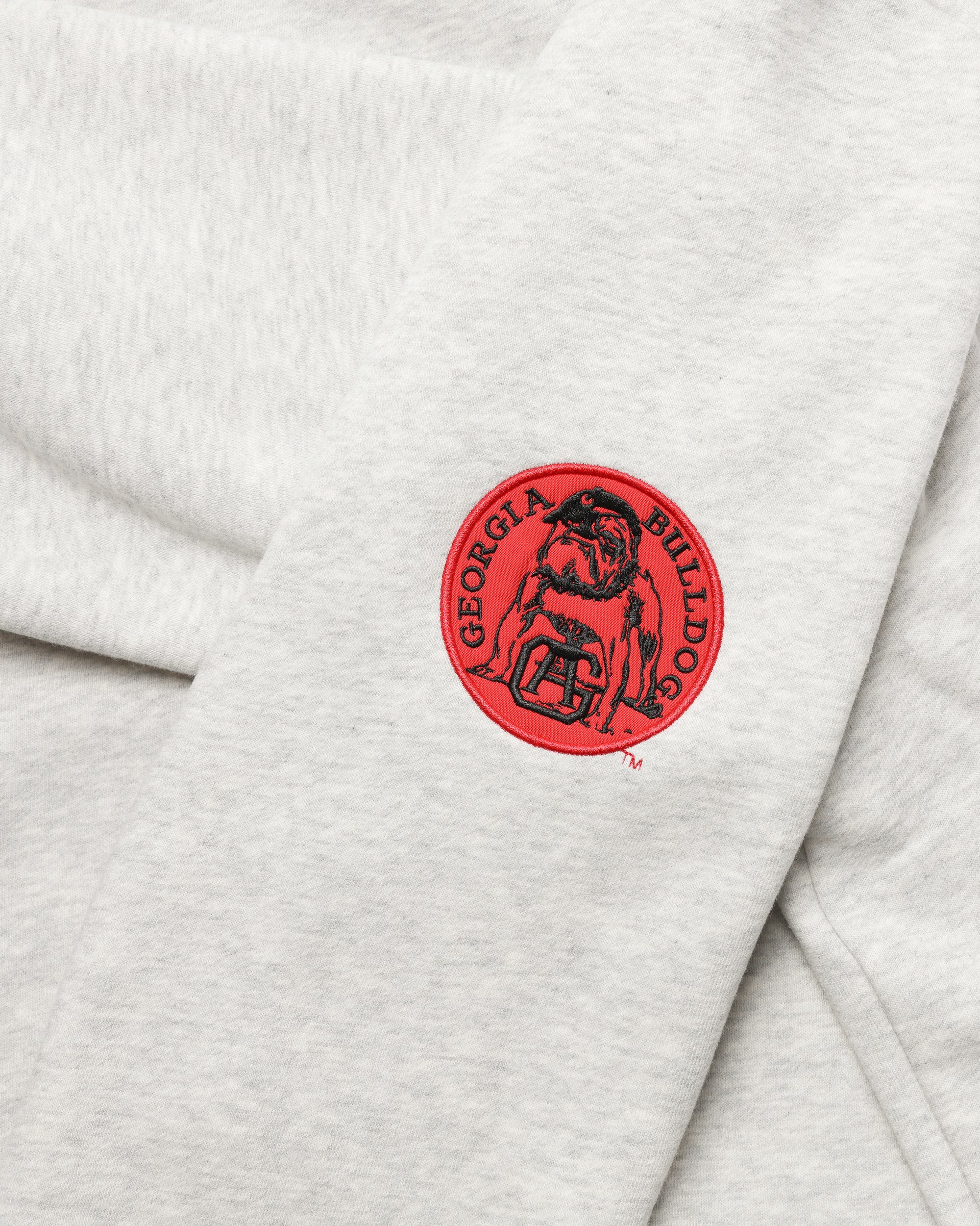 GEORGIA BULLDOGS VINTAGE PARKE X '47 WOMEN'S MOCKNECK