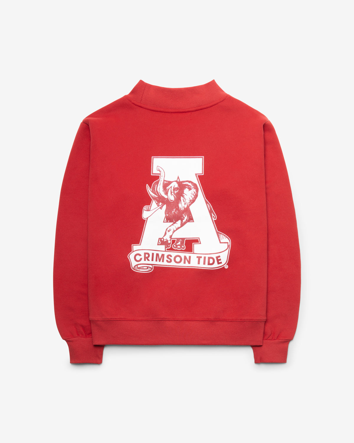ALABAMA CRIMSON TIDE VINTAGE PARKE X '47 WOMEN'S MOCKNECK