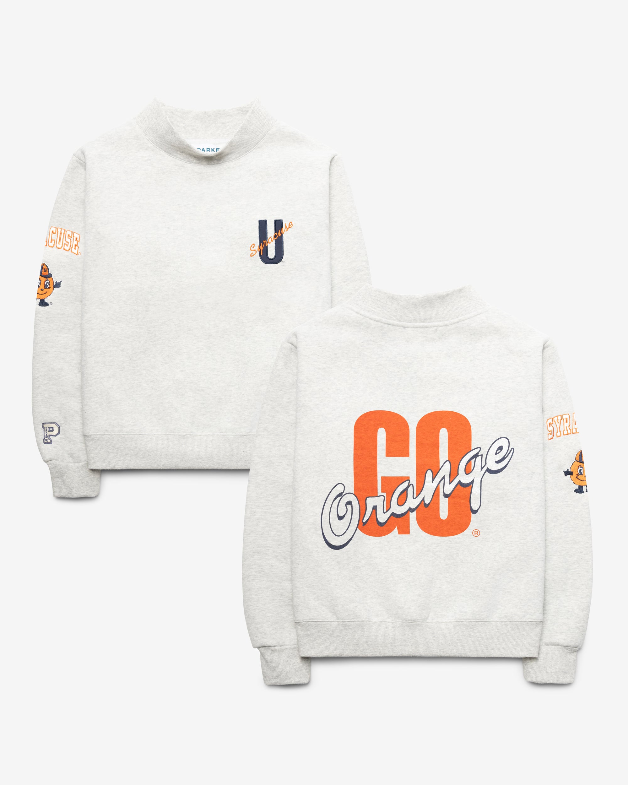 SYRACUSE ORANGE VINTAGE PARKE X '47 WOMEN'S MOCKNECK