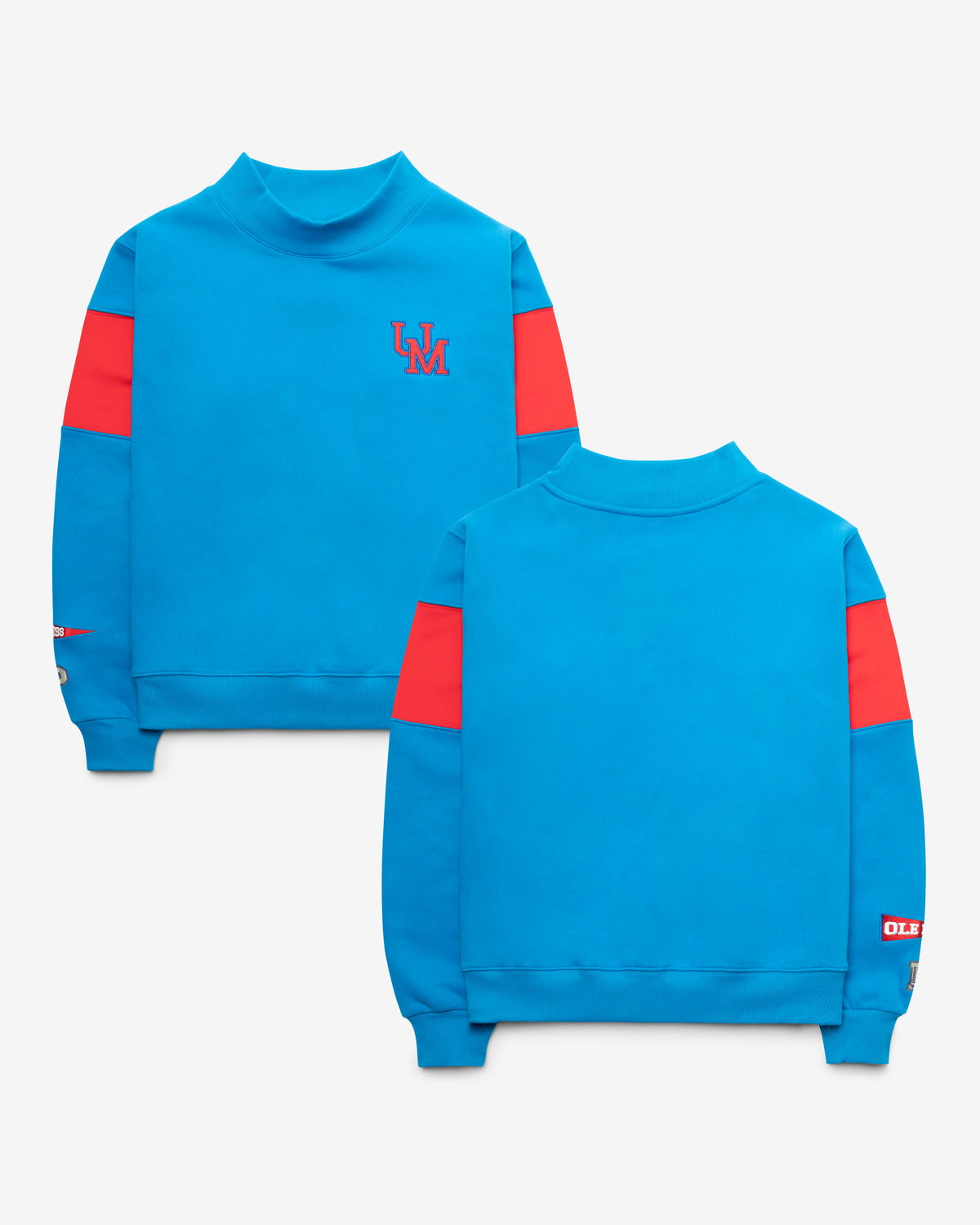 OLE MISS REBELS VINTAGE PARKE X '47 WOMEN'S MOCKNECK