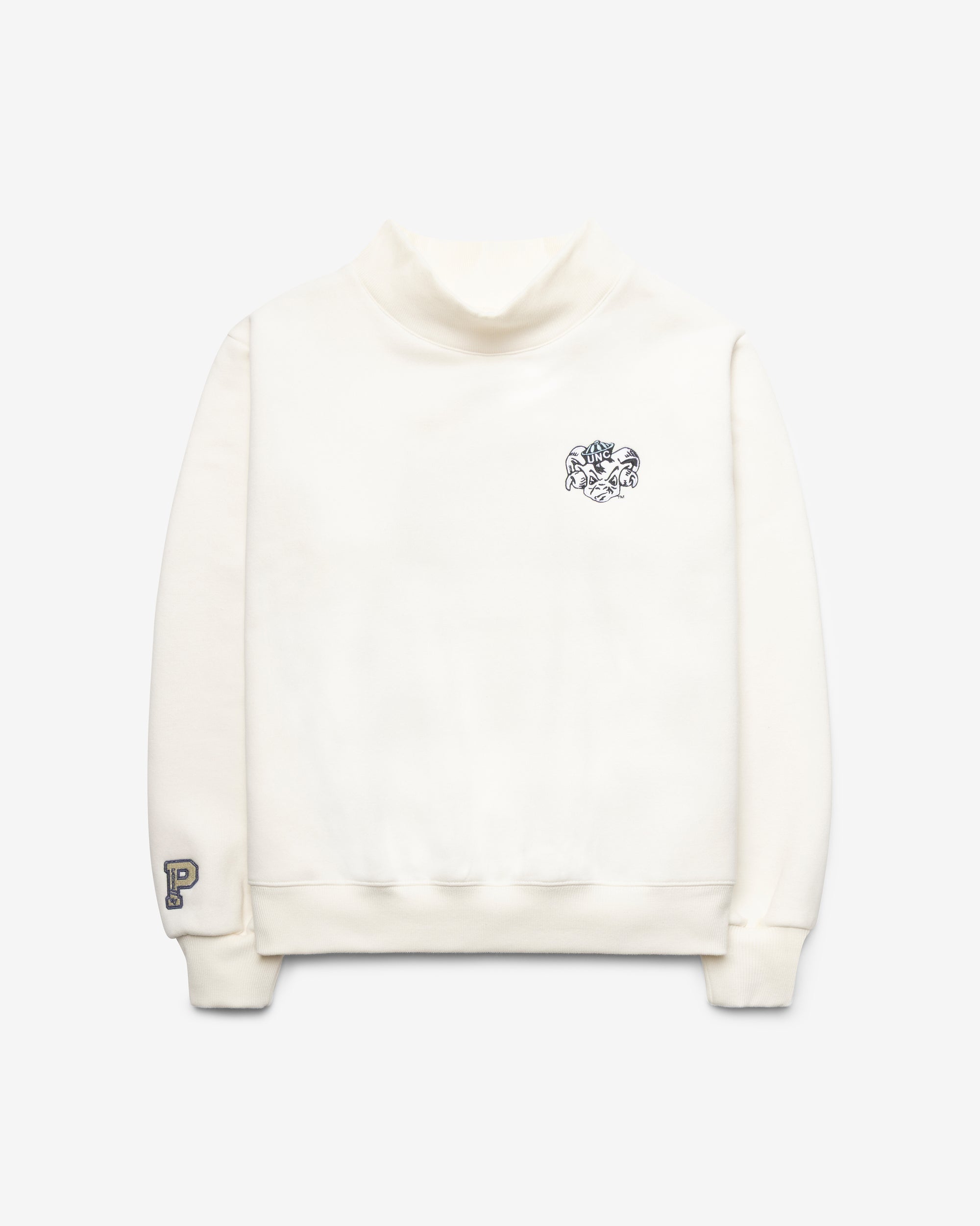 NORTH CAROLINA TAR HEELS UNC VINTAGE PARKE X '47 WOMEN'S MOCKNECK