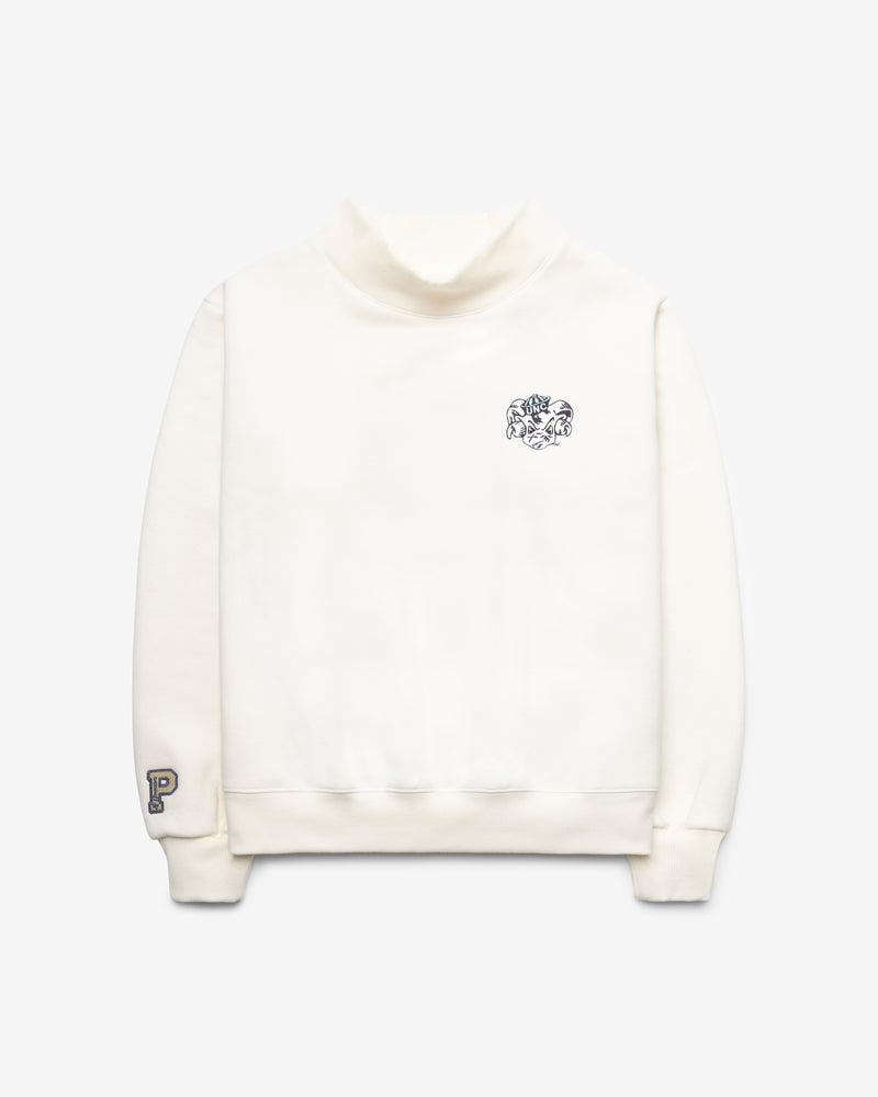 NORTH CAROLINA TAR HEELS UNC VINTAGE PARKE X '47 WOMEN'S MOCKNECK