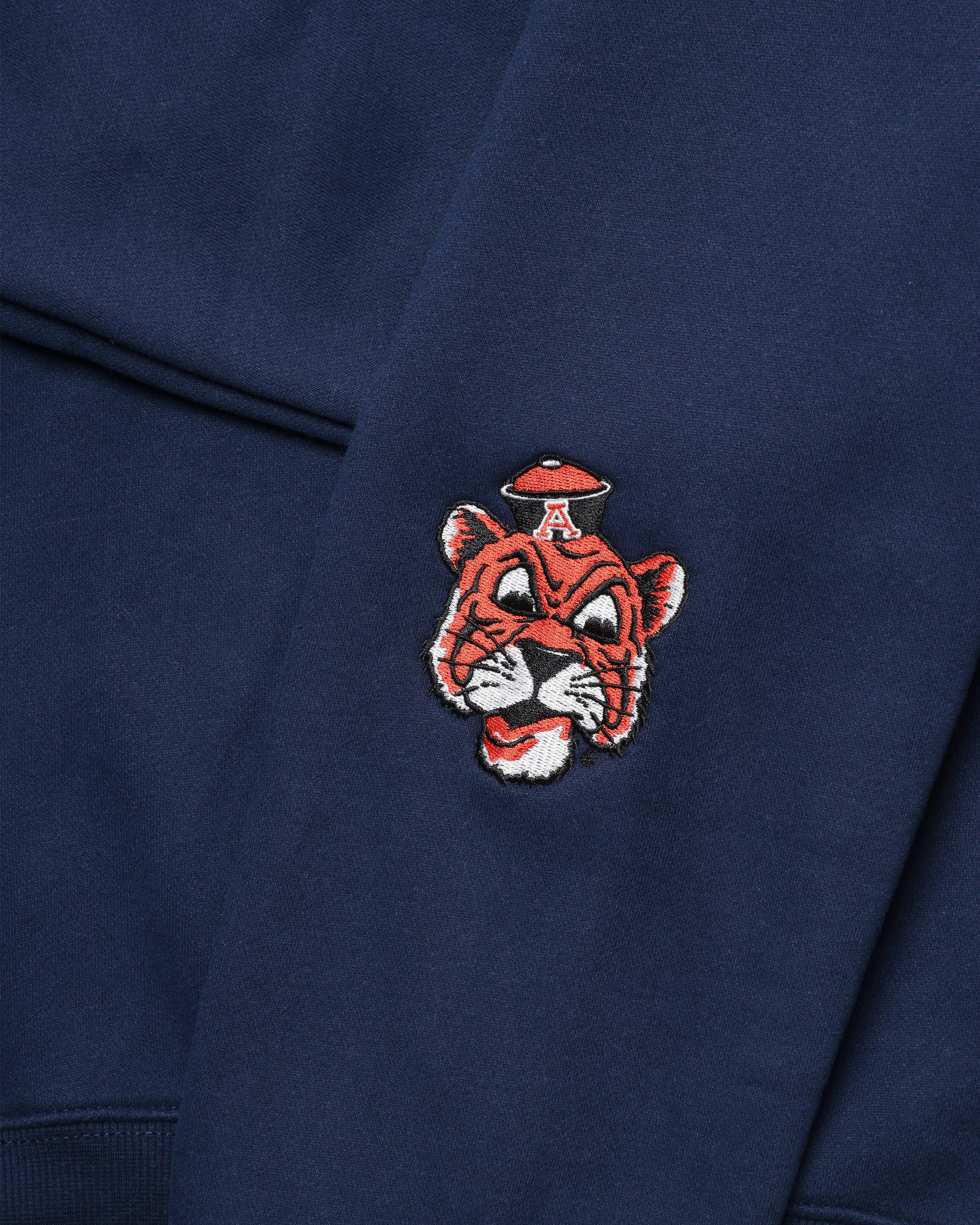 AUBURN TIGERS VINTAGE PARKE X '47 WOMEN'S VARSITY MOCKNECK
