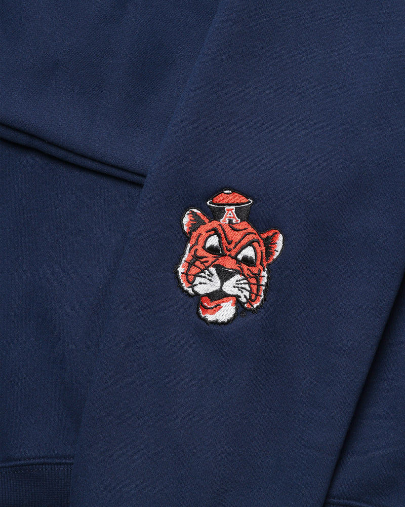 AUBURN TIGERS VINTAGE PARKE X '47 WOMEN'S VARSITY MOCKNECK