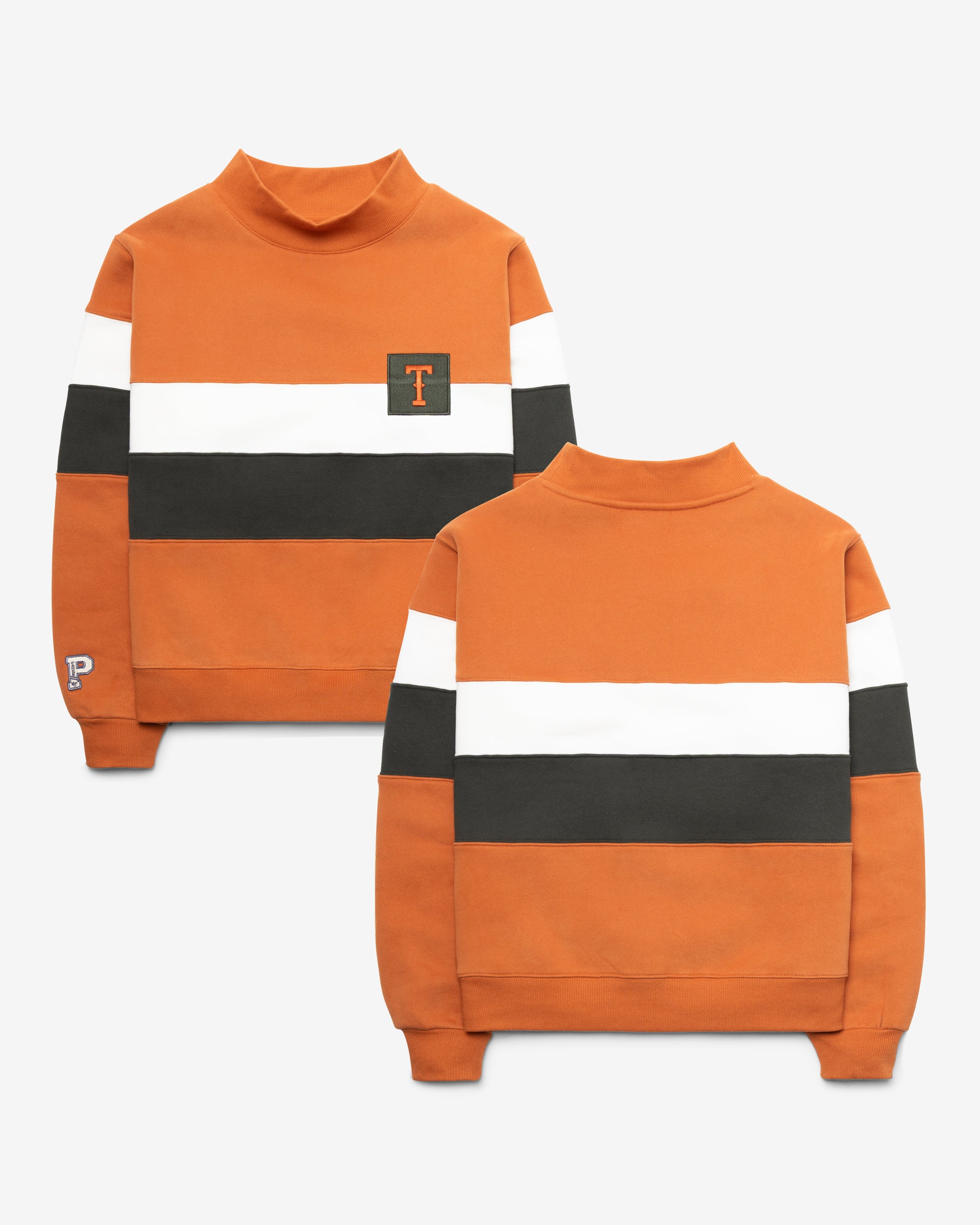 TEXAS LONGHORNS PARKE X '47 WOMEN'S MOCKNECK