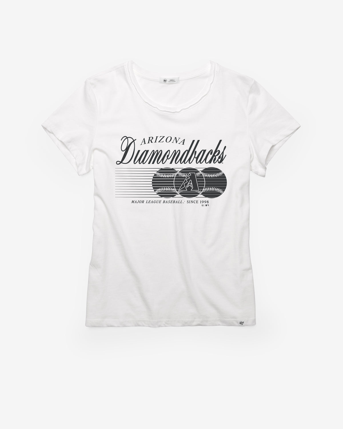 ARIZONA DIAMONDBACKS SPEED THROW '47 WOMEN'S FRANKIE TEE