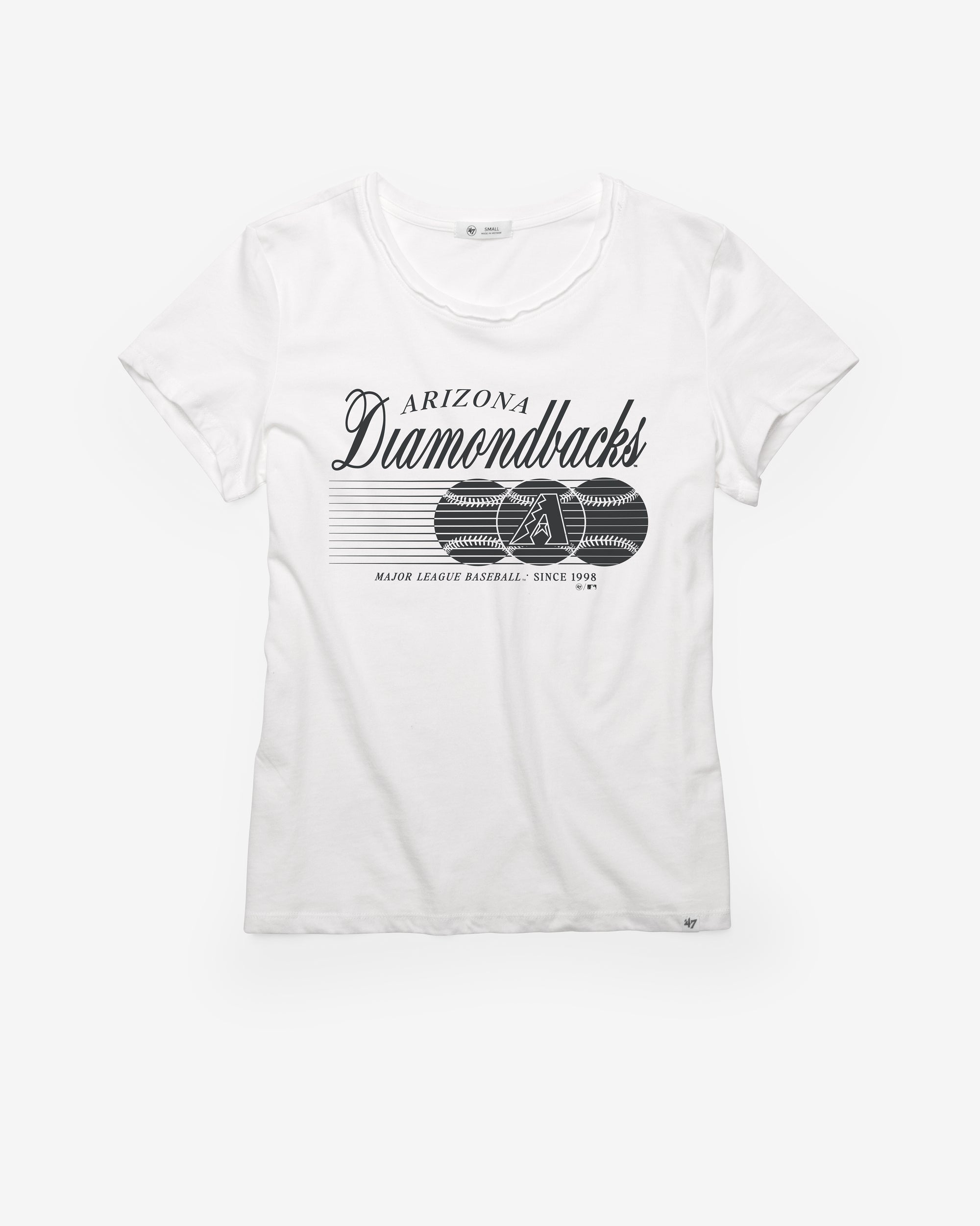 ARIZONA DIAMONDBACKS SPEED THROW '47 WOMEN'S FRANKIE TEE