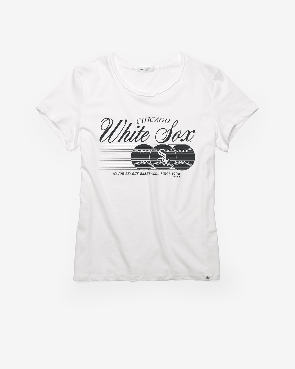 CHICAGO WHITE SOX SPEED THROW '47 WOMEN'S FRANKIE TEE