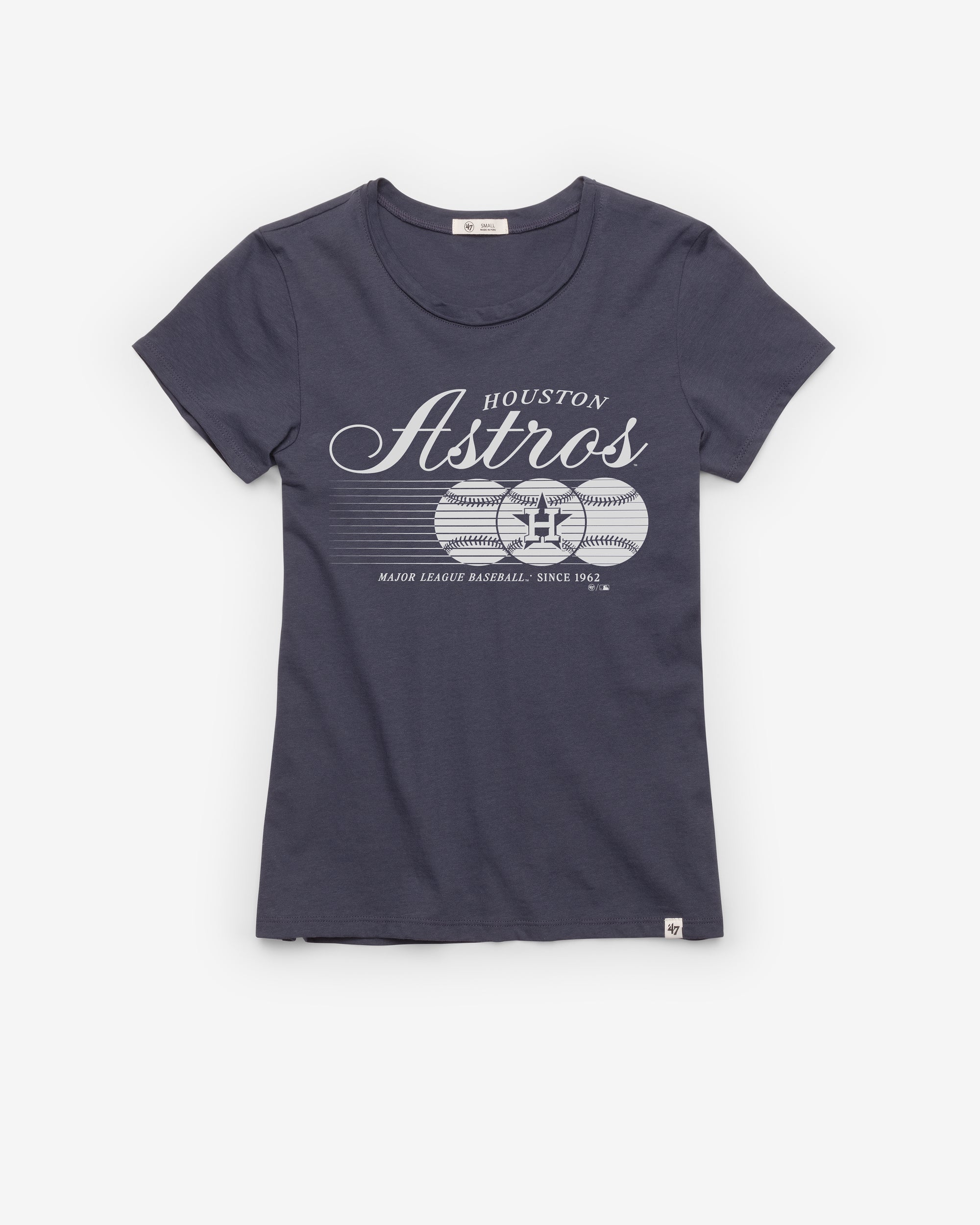 HOUSTON ASTROS SPEED THROW '47 WOMEN'S FRANKIE TEE