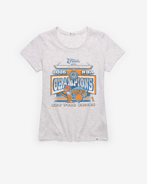 NEW YORK KNICKS 2026 NBA CHAMPIONS '47 WOMEN'S FRANKIE TEE