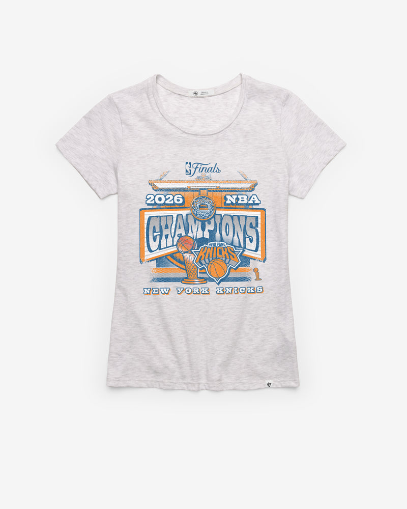 NEW YORK KNICKS 2026 NBA CHAMPIONS '47 WOMEN'S FRANKIE TEE