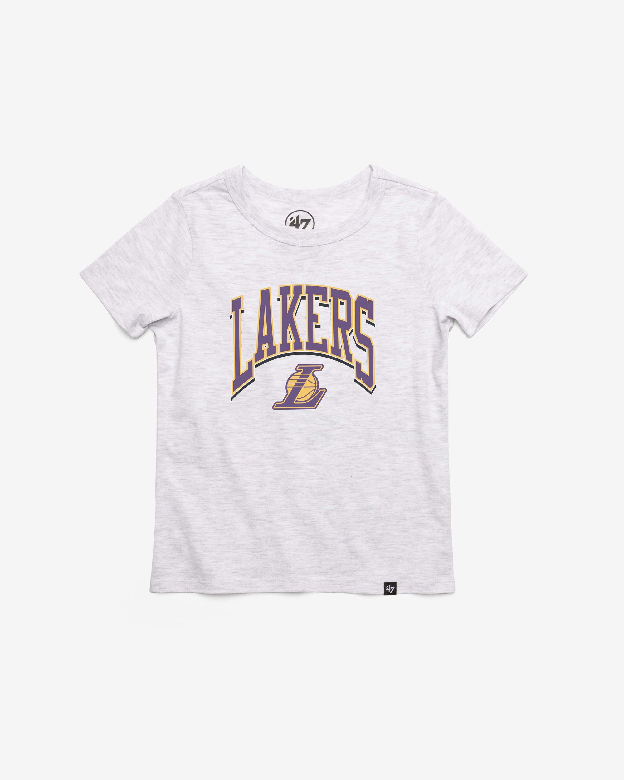 LOS ANGELES LAKERS WALK TALL '47 KID'S FRANKLIN TEE