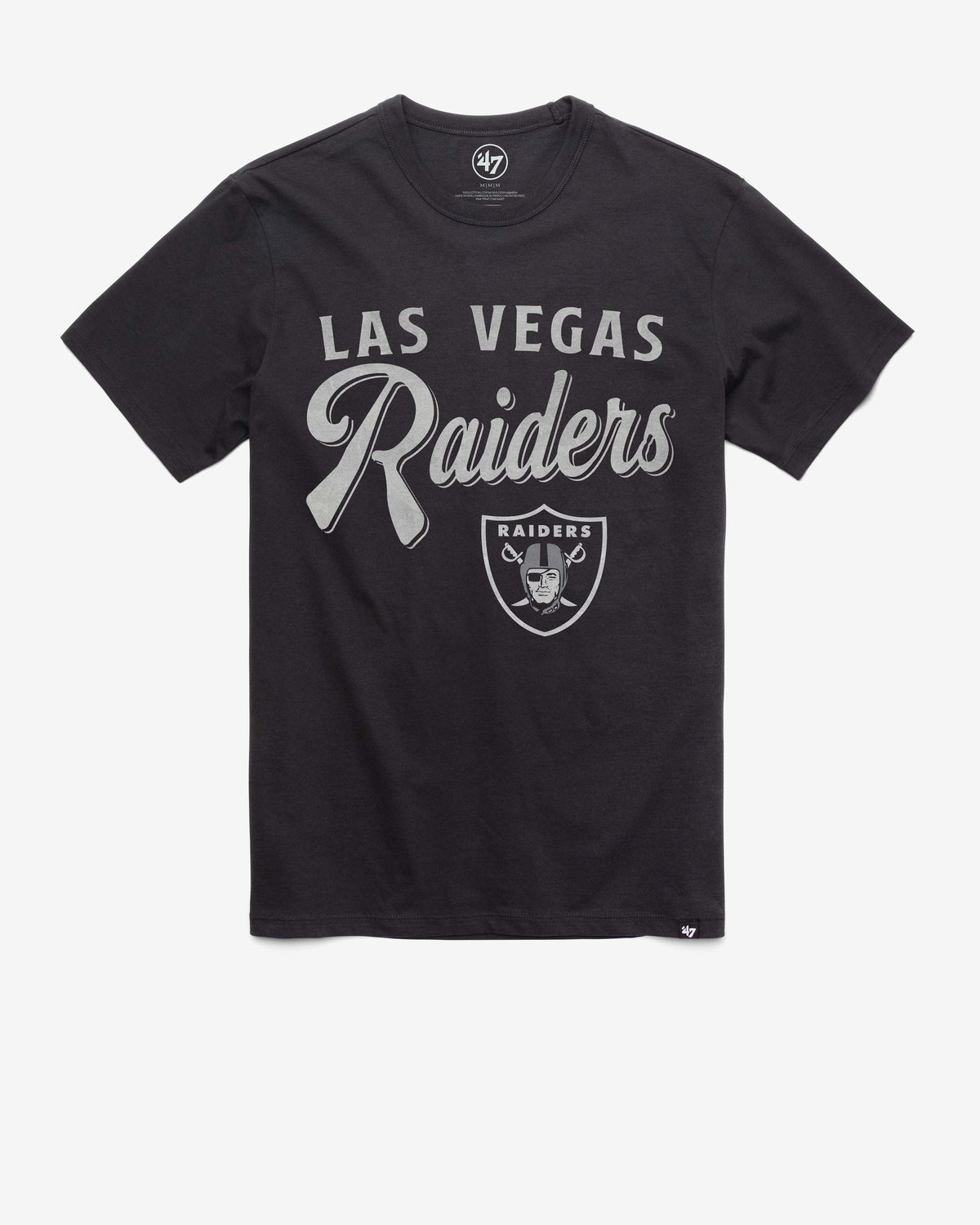 LAS VEGAS RAIDERS DIAG SCRIPT '47 FRANKLIN TEE
