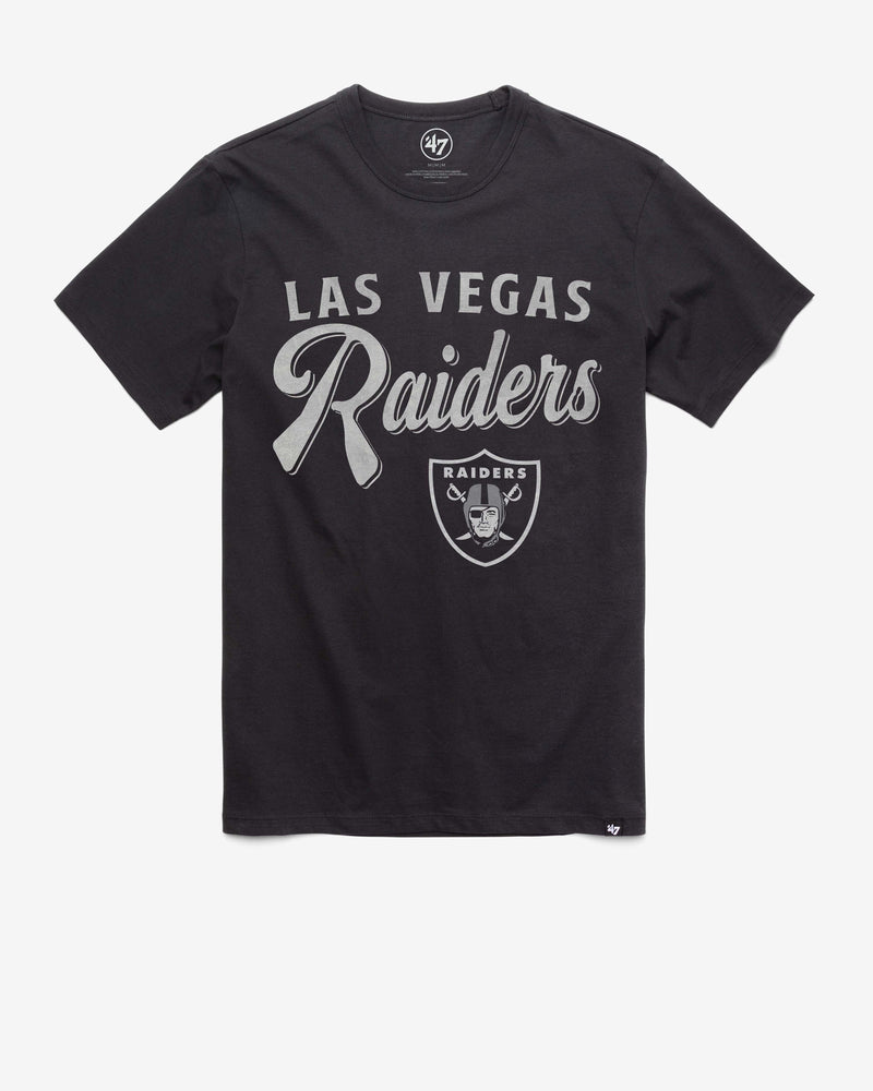 LAS VEGAS RAIDERS DIAG SCRIPT '47 FRANKLIN TEE