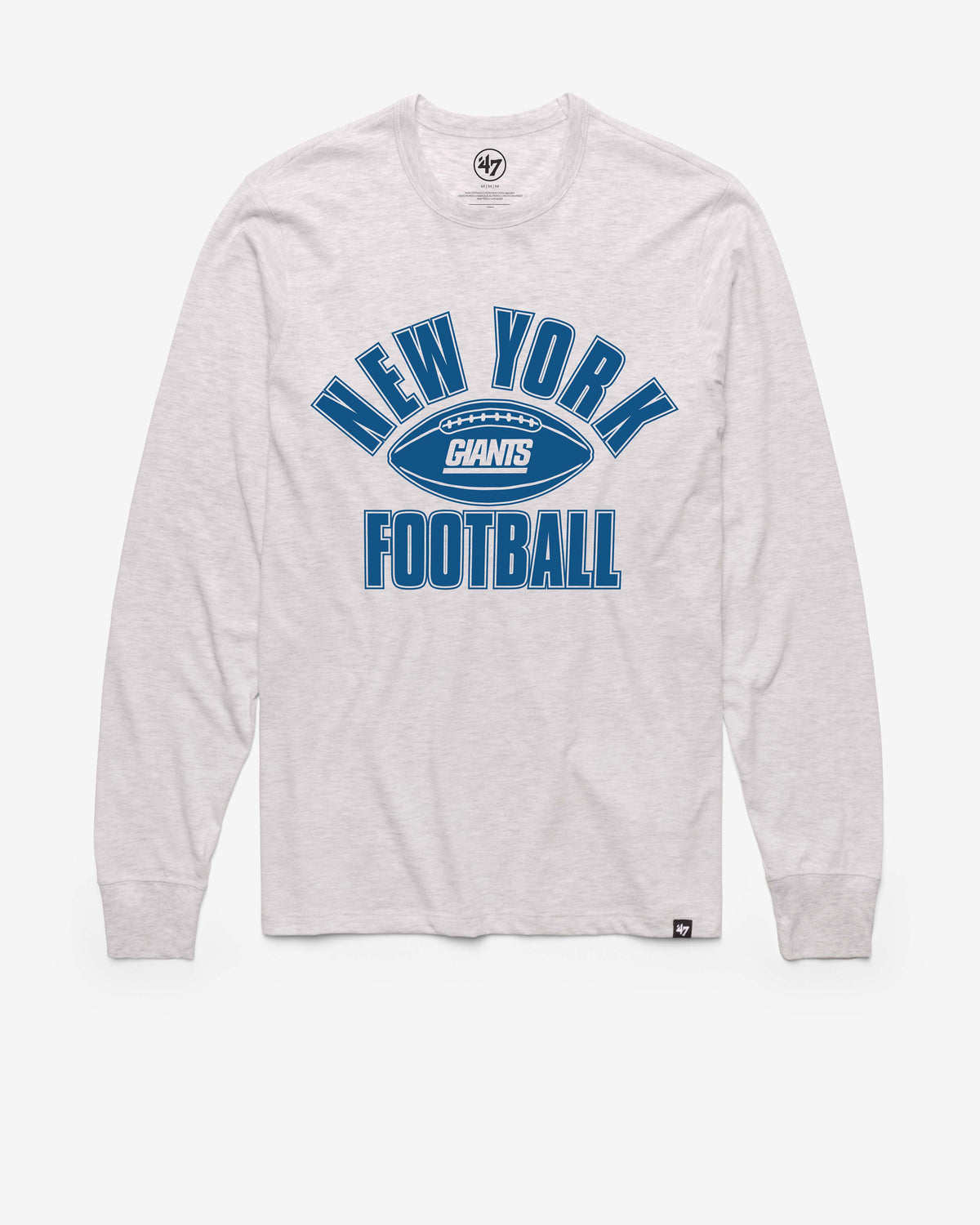 NEW YORK GIANTS ISSUED '47 FRANKLIN LONG SLEEVE TEE